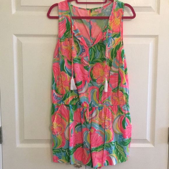 Lilly Pulitzer Pants - XL Sleeveless Romper
